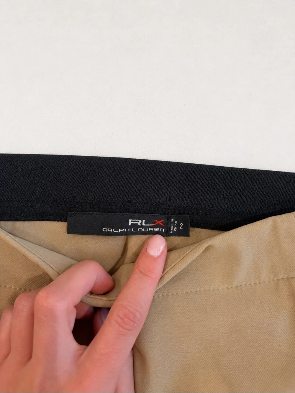 Ralph Lauren Men's Khaki/Tan Stretch Chinos